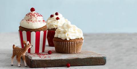 Pepperkake Cupcakes