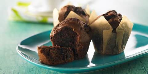 Sjokolade muffins