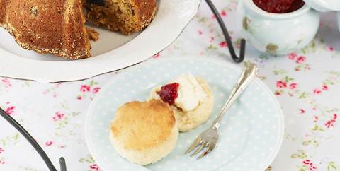 Scones med yoghurt